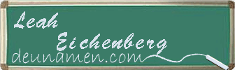 Leah Eichenberg Visitenkarte